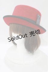 MILK / PIERROT'S SILK HAT  レッド H-25-07-27-062-ML-AC-NS-ZH