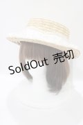 BABY,THE STARS SHINE BRIGHT / マーガレットのpresage麦わら帽  オフ H-25-07-27-064-BA-AC-NS-ZH