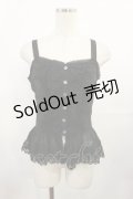 Juliette et Justine / Dentelle antique camisole Free ブラック H-25-07-27-1036-CL-TO-NS-ZH