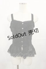 Juliette et Justine / Dentelle antique camisole Free ブラック H-25-07-27-1036-CL-TO-NS-ZH
