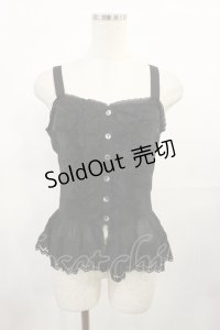 Juliette et Justine / Dentelle antique camisole Free ブラック H-25-07-27-1036-CL-TO-NS-ZH
