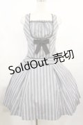 Victorian maiden / レジメンタルストライプジャンパースカート Free アッシュ H-25-07-27-1004-CL-OP-NS-ZH
