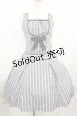 Victorian maiden / レジメンタルストライプジャンパースカート Free アッシュ H-25-07-27-1004-CL-OP-NS-ZH