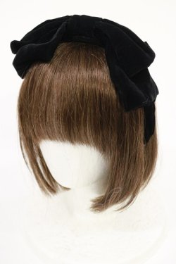 画像1: Juliette et Justine / ルミナスティ デュ ベロア  ブラック H-25-07-27-1039-CL-AC-NS-ZH