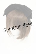 Juliette et Justine / 別珍リボンカチューシャ  ブラック H-25-07-27-1042-CL-AC-NS-ZH