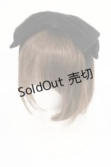 Juliette et Justine / 別珍リボンカチューシャ  ブラック H-25-07-27-1042-CL-AC-NS-ZH