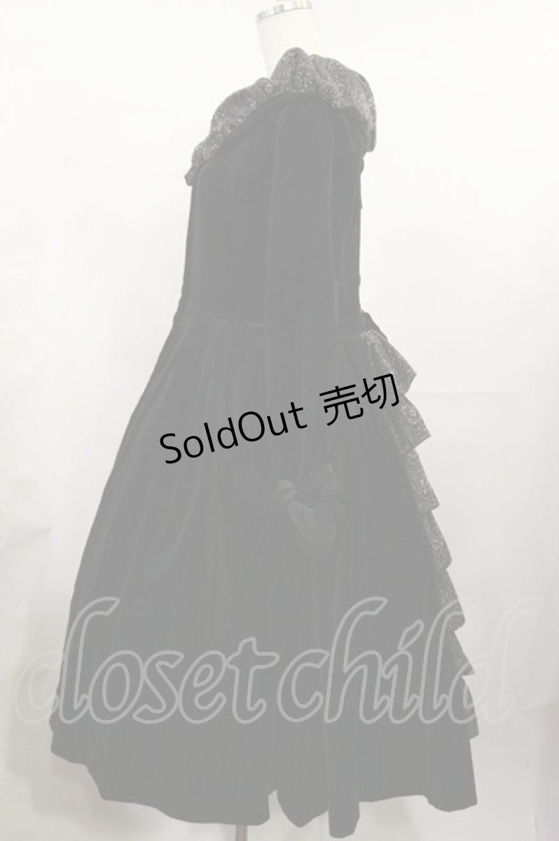 画像2: Juliette et Justine / Le Soir d'aristocrate Coat 1 ブラック H-25-07-27-1009-CL-CO-NS-ZH (2)