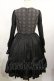 画像3: Juliette et Justine / La broderie de la fleur 2 ブラック H-25-07-27-1010-CL-OP-NS-ZH (3)