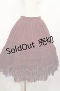 Juliette et Justine / Petale de rose Skirt 2 ボルドー H-25-07-27-1012-CL-SK-NS-ZH