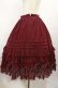 画像2: Juliette et Justine / Petale de rose Skirt 2 ボルドー H-25-07-27-1012-CL-SK-NS-ZH (2)