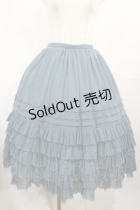 Juliette et Justine / Petale de rose Skirt 2 ターコイズーグリーン H-25-07-27-1014-CL-SK-NS-ZH