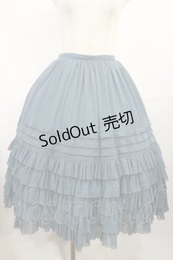 画像1: Juliette et Justine / Petale de rose Skirt 2 ターコイズーグリーン H-25-07-27-1014-CL-SK-NS-ZH