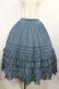 画像1: Juliette et Justine / Petale de rose Skirt 2 ターコイズーグリーン H-25-07-27-1014-CL-SK-NS-ZH (1)