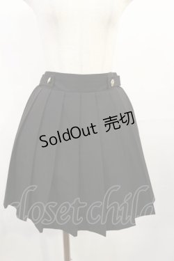 画像1: Ank Rouge / プリーツスカート M ブラック H-25-07-27-1022-CA-SK-NS-ZH