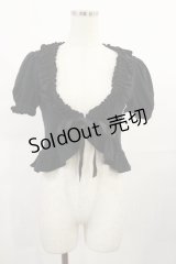 BABY,THE STARS SHINE BRIGHT / レースフリルボレロ Free ブラック H-25-07-27-1032-BA-TO-NS-ZH