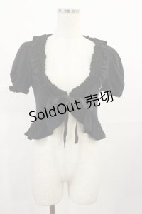 BABY,THE STARS SHINE BRIGHT / レースフリルボレロ Free ブラック H-25-07-27-1032-BA-TO-NS-ZH