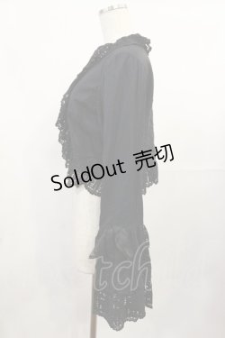画像2: Juliette et Justine / La Croix d'un Ange Bolero Free ブラック H-25-07-27-1033-CL-TO-NS-ZH
