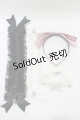 LOLITAその他 / アクセサリーセット  ブラック/オフ/ピンク H-25-07-27-065-LO-ZA-NS-ZH