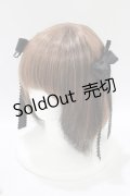 DearMyLove / 十字架リボンクリップ  ブラック H-25-07-27-066-EL-AC-NS-ZH
