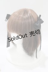 DearMyLove / 十字架リボンクリップ  ブラック H-25-07-27-066-EL-AC-NS-ZH