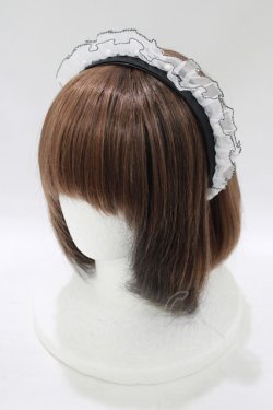 画像1: Rojita / ヘッドドレスパールカチューシャ  オフ H-25-07-27-069-LO-AC-NS-ZH