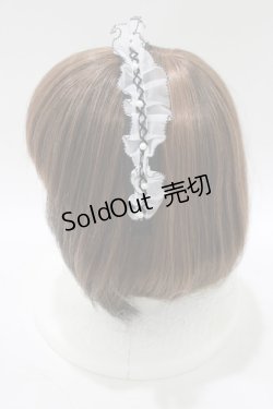 画像2: Rojita / ヘッドドレスパールカチューシャ  オフ H-25-07-27-069-LO-AC-NS-ZH