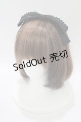Ank Rouge / フリルドーリーカチューシャ  ブラック H-25-07-27-070-CA-AC-NS-ZH