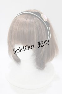 RoseMarie seoir / bijou ribbon headband  ブラック H-25-07-27-072-LO-AC-NS-ZH