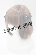 Ank Rouge / ハートチャームキラキラリボンバレッタ  ブラック H-25-07-27-074-CA-AC-NS-ZH