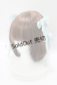 Rojita / パールガーランド付きカールリボンUピンSet  サックス H-25-07-27-077-LO-AC-NS-ZH