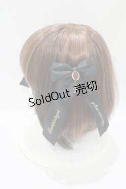 画像2: Ank Rouge / 『ディズニー ツイステッドワンダーランド』/ハーツラビュル/リボンバレッタ  ブラック H-25-07-27-082-CA-AC-NS-ZH