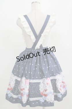 画像3: Rose Cutie（海外ロリータブランド） / Ms LUTRA collaboration Diner Bunnyスカート M ネイビー H-25-07-27-007-LO-SK-NS-ZH