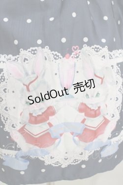 画像4: Rose Cutie（海外ロリータブランド） / Ms LUTRA collaboration Diner Bunnyスカート M ネイビー H-25-07-27-007-LO-SK-NS-ZH