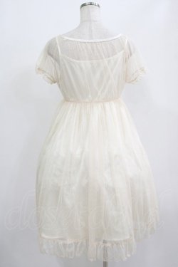 画像3: E hyphen world gallery / ドットチュールワンピース Free ピンク H-25-07-27-008-LO-OP-NS-ZH