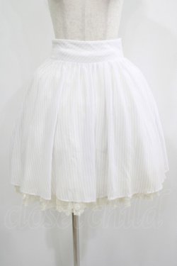 画像1: E hyphen world gallery / ストライプシフォンスカート Free オフ/ラベンダー H-25-07-27-013-LO-SK-NS-ZH