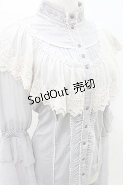 画像3: Ozz oneste / Rosy crown姫袖ブラウス  グレー H-25-07-28-033-OO-BL-KB-ZH