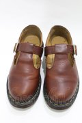 Dr.Martens （Getta Grip） / Tバーシューズ UK4(約23cm) Whiskey H-25-07-28-008-PU-SH-KB-ZH