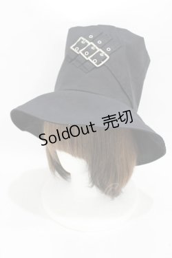 画像1: BPN / ベルトハット  黒 H-25-07-28-1005-GO-AC-KB-ZH