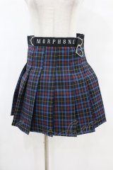 MORPH8NE / ON SKIRT L ブルー H-25-07-28-1047-0-SK-KB-ZH