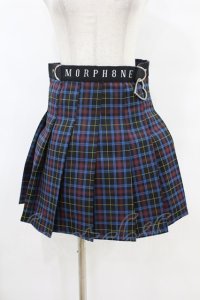 MORPH8NE / ON SKIRT L ブルー H-25-07-28-1047-0-SK-KB-ZH