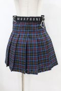 MORPH8NE / ON SKIRT L ブルー H-25-07-28-1048-0-SK-KB-ZH