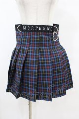 MORPH8NE / ON SKIRT L ブルー H-25-07-28-1051-0-SK-KB-ZI