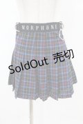 MORPH8NE / ON SKIRT S ブルー H-25-07-28-1055-0-SK-KB-ZS