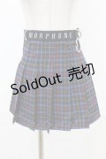 MORPH8NE / ON SKIRT S ブルー H-25-07-28-1056-0-SK-KB-ZH
