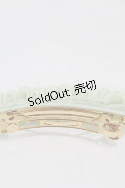画像3: Q-pot. / パールホイップバレッタ  ミント H-25-07-28-1006-QP-AC-KB-ZH