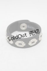 ニュリカデリック / チェインスタッズブレス  ブラック H-25-07-28-1012-PU-AC-KB-ZI