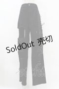 PUNK RAVE / DERANGED WORLD TROUSERS 4XL ブラック H-25-07-28-1040-PU-PA-KB-ZH