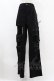 画像1: PUNK RAVE / DERANGED WORLD TROUSERS 4XL ブラック H-25-07-28-1040-PU-PA-KB-ZH (1)