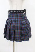 MORPH8NE / ON SKIRT L ブルー H-25-07-28-1045-0-SK-KB-ZY