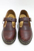 Dr.Martens （Getta Grip） / Tバーシューズ UK4(約23cm) Whiskey H-25-07-28-009-PU-SH-KB-ZH
